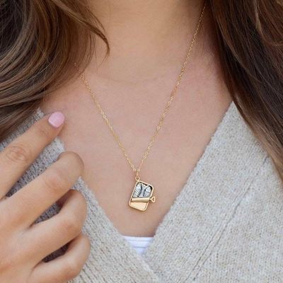 Alternate image for Sardine Can Necklace