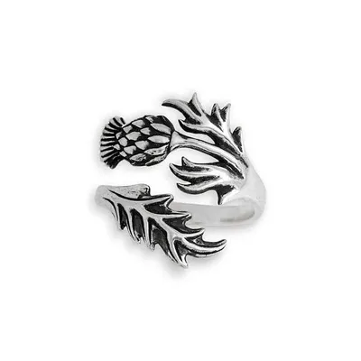 Alternate image for Adjustable Thistle Ring