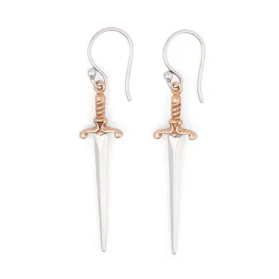 Alternate image for Sword Dangle Earrings
