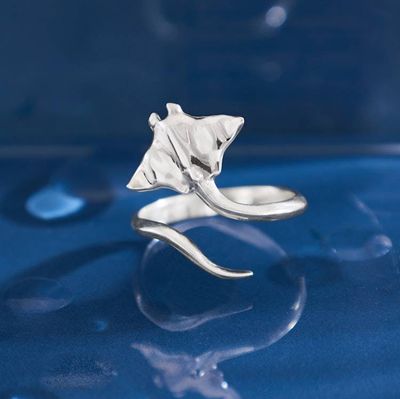 Alternate image for Adjustable Stingray Ring