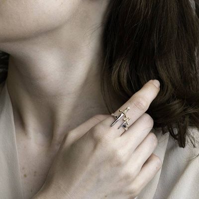 Alternate image for Adjustable Swords Ring