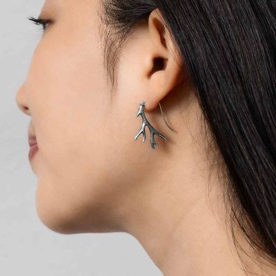 Alternate image for Antler Hook Earrings