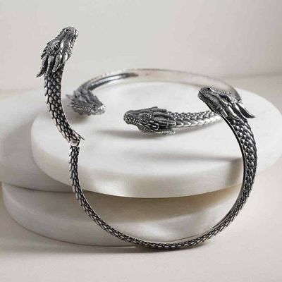 Alternate image for Dragon Cuff Bracelet