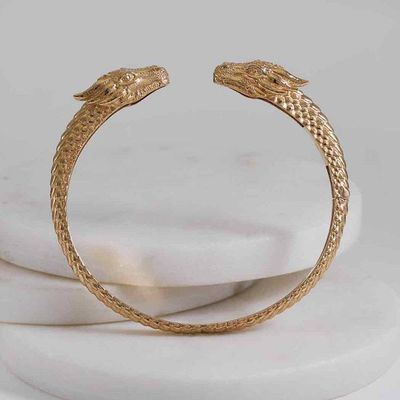Alternate image for Dragon Cuff Bracelet