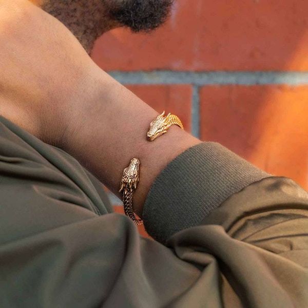 Alternate image for Dragon Cuff Bracelet