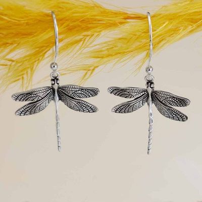 Alternate image for Dragonfly Dangle Earrings