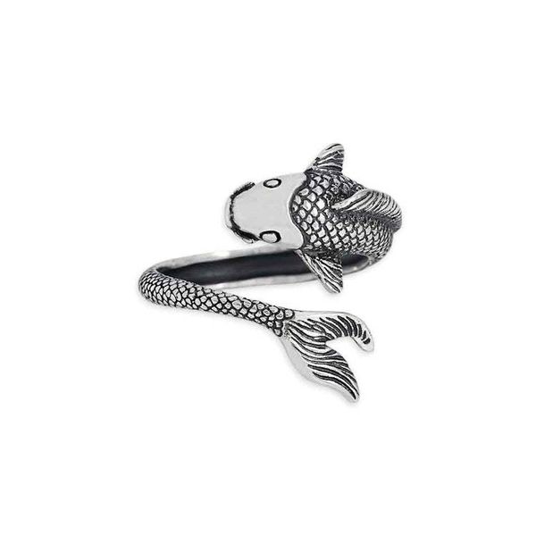 Alternate image for Adjustable Lucky Koi Ring