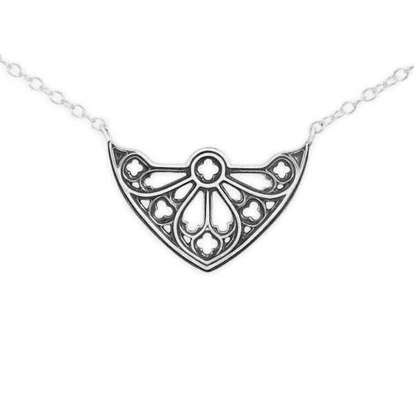 Alternate image for Cathedral Rose Window Necklace