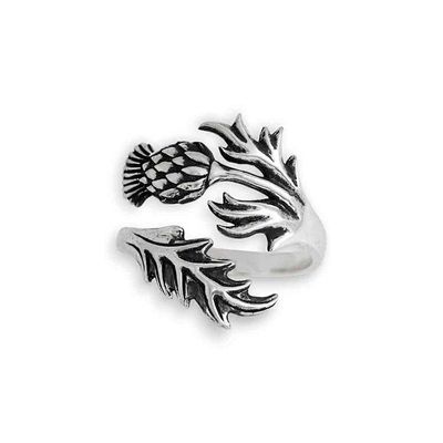 Alternate image for Adjustable Thistle Ring