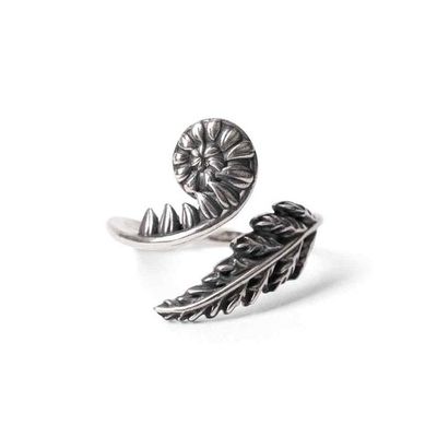 Alternate image for Adjustable Fern Ring