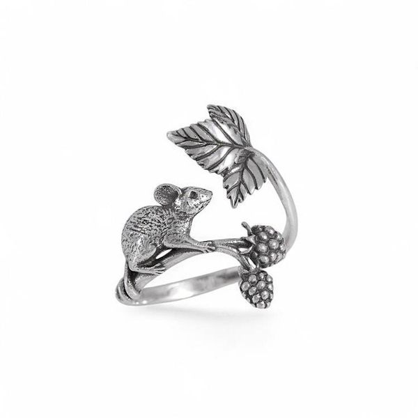 Alternate image for Mouse and Blackberry Ring