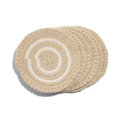 Image for Wayúu Coaster– Circulos Beige