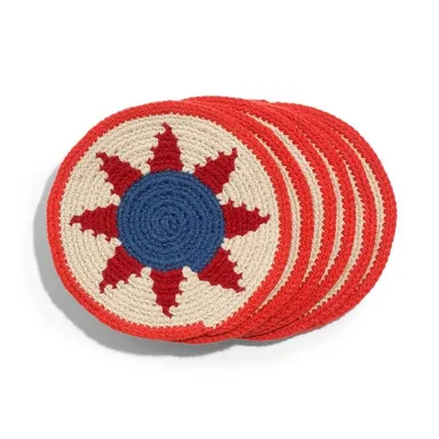 Image for Wayúu Coasters– Sol Azul