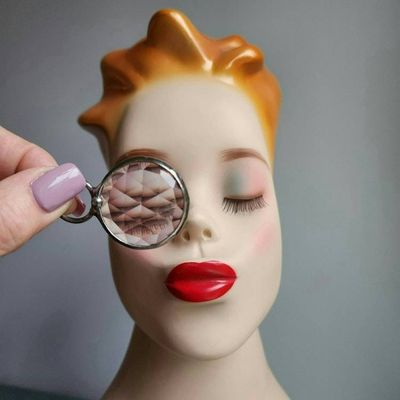 Alternate image for Kaleidoscope Pendant Necklace for Women, Faceted Prism Glass Crystal Jewelry