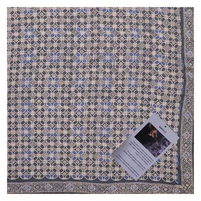 Alternate image for Large 39 Hand Dyed Batik Bandana Charcoal Gray, Size XL Scarf, Oversized