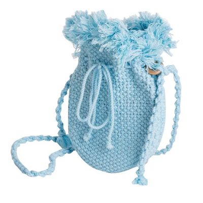 Alternate image for Handloomed Eco-Friendly Sky Blue Sling Bag from Costa Rica Sweet Cotton