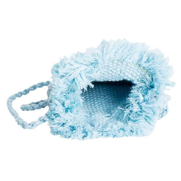 Alternate image for Handloomed Eco-Friendly Sky Blue Sling Bag from Costa Rica Sweet Cotton