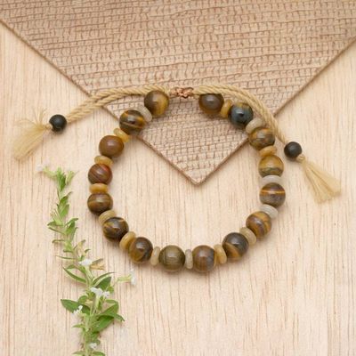 Alternate image for Bohemian Adjustable Multi-Gemstone Beaded Bracelet Magical Waves