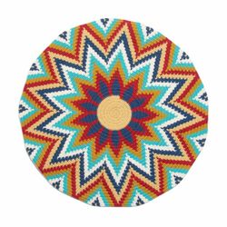 Image for Wayúu Placemat– Aquamarina