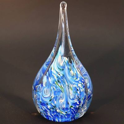 Alternate image for Arctic Waves -TD / Handblown Glass Paperweights