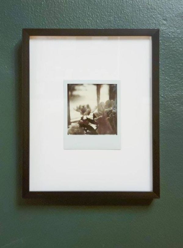 Alternate image for One of a Kind Framed Polaroid Peony Photograph
