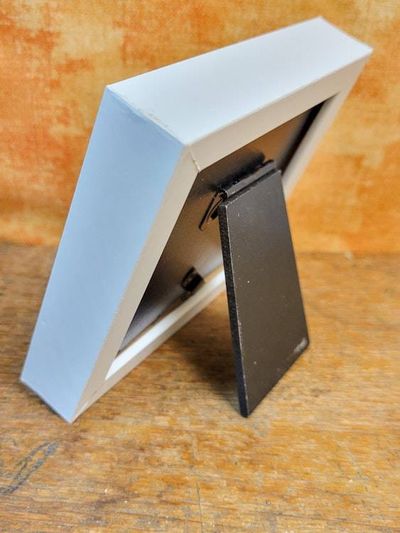 Alternate image for Handcrafted Framed Beach Chairs Miniature Cyanotype Photograph