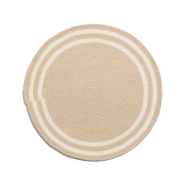 Image for Wayúu Placemats – Circulos Beige