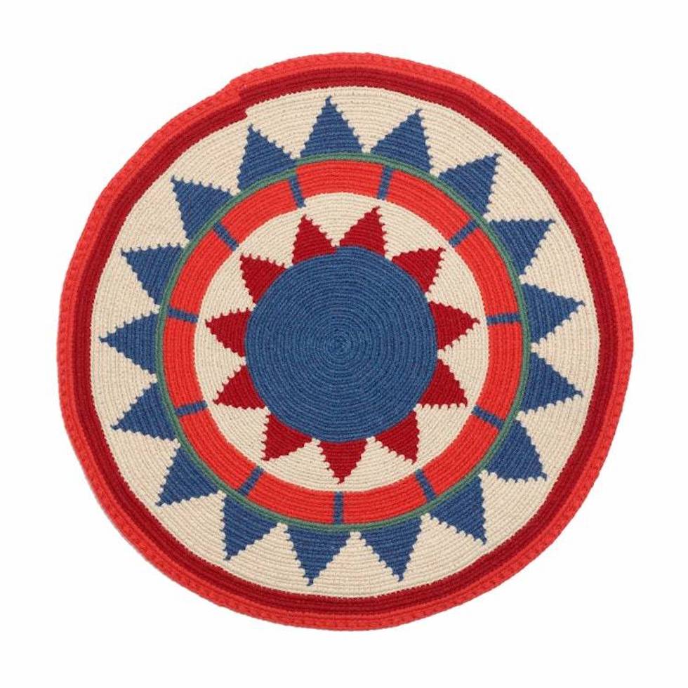 Wayúu Placemat– Sol Azul