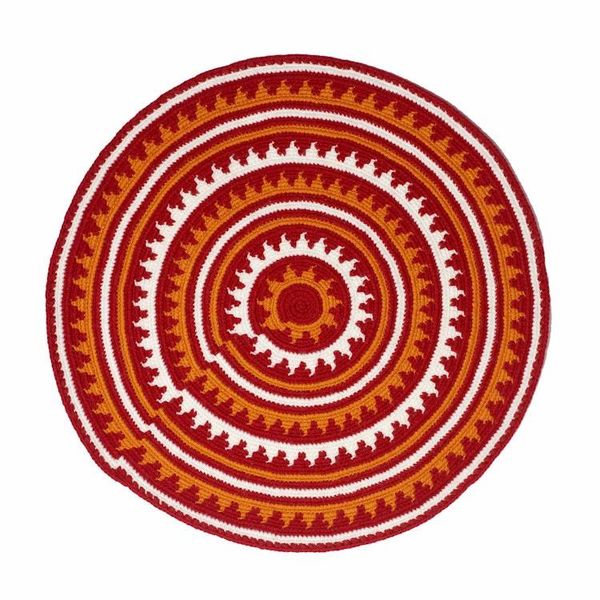 Alternate image for Wayúu Placemat– Sol Rojo