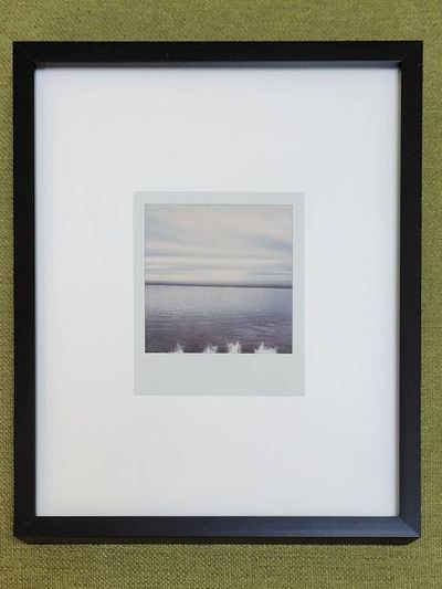Alternate image for Framed One of a Kind Polaroid Seascape Print