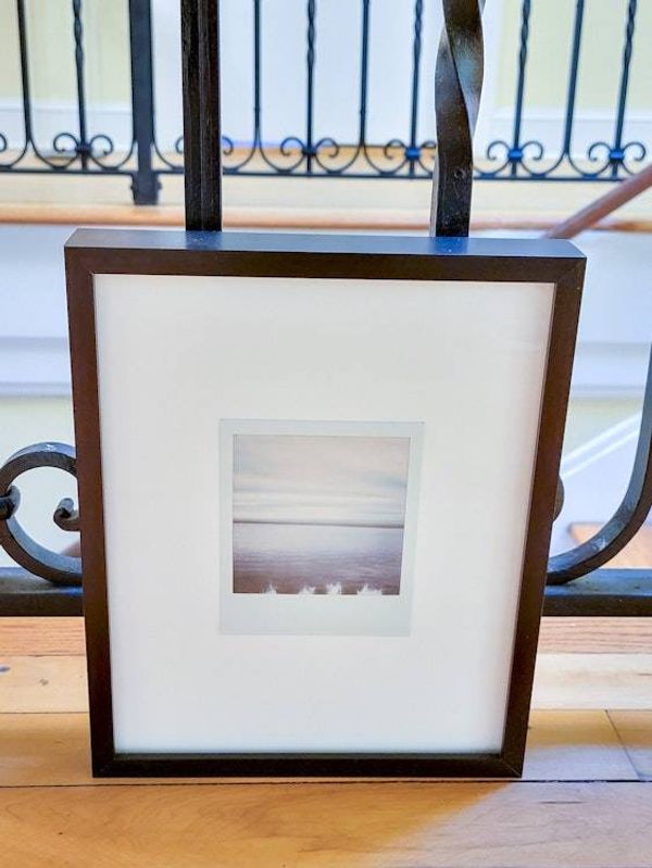 Alternate image for Framed One of a Kind Polaroid Seascape Photograph
