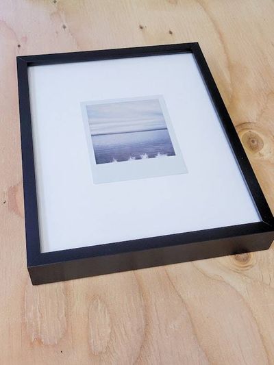 Alternate image for Framed One of a Kind Polaroid Seascape Print