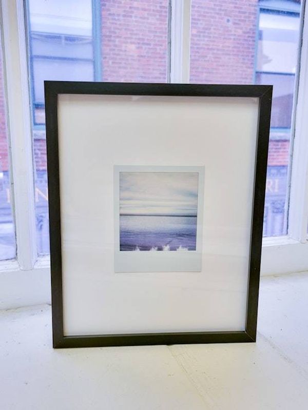 Alternate image for Framed One of a Kind Polaroid Seascape Photograph
