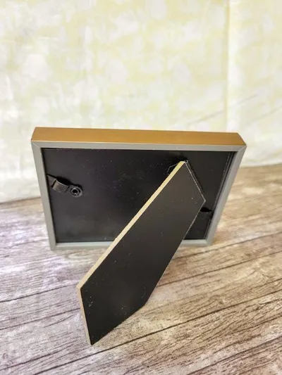 Alternate image for Minature Framed Blue Seascape Cyanotype Photograph