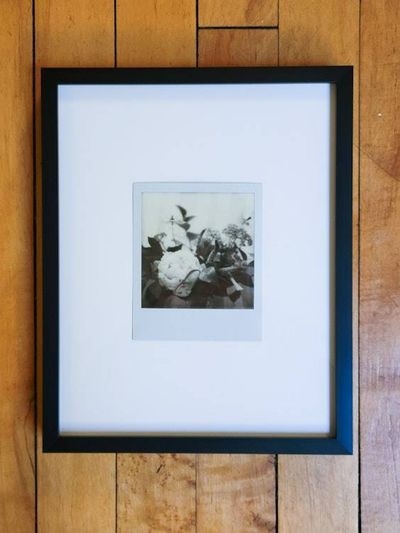 Alternate image for One-of-a-Kind Framed Polaroid Floral Still Life Photograph