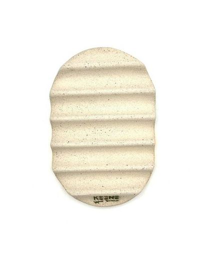 Alternate image for Squiggle Soap Dish in Colorblock Purple & Lime