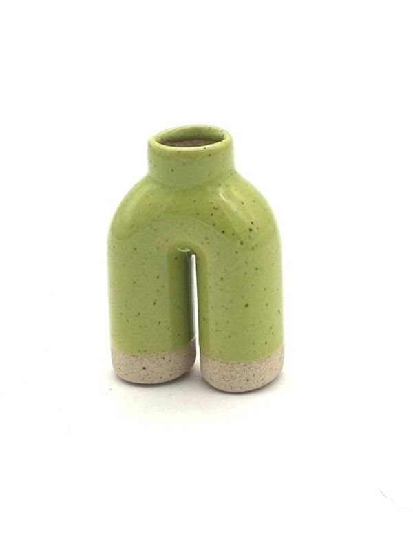Alternate image for Bud Vase Happy Feet in Lime