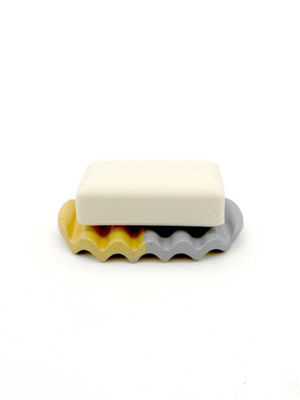 Alternate image for Squiggle Soap Dish in Aqua Marine