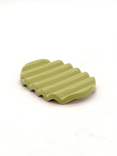 Primary image for Squiggle Soap Dish in Green Limes
