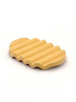 Image for Squiggle Soap Dish in Yellow Sunshine