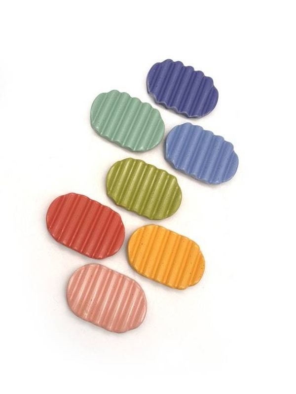 Alternate image for Squiggle Soap Dish in Yellow Sunshine