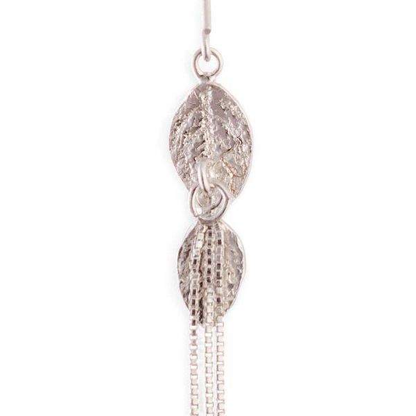 Alternate image for Andean-Made Sylvan-Themed Sterling Silver Waterfall Earrings Sumaq Mallki