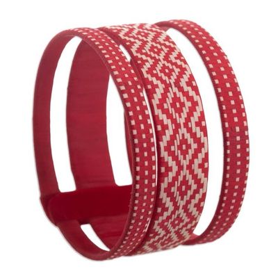 Alternate image for Handcrafted Natural Fiber Bracelet Protective Flame