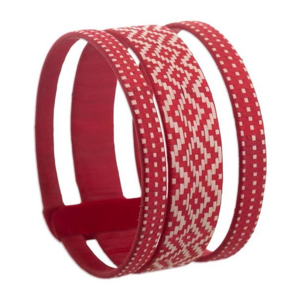 Alternate image for Handcrafted Natural Fiber Bracelet Protective Flame