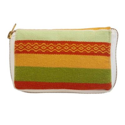 Alternate image for Peruvian Cotton Tote Bag in a Multicolor Blend Alpaca Case Madam Handiness