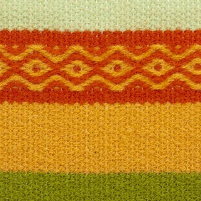 Alternate image for Peruvian Cotton Tote Bag in a Multicolor Blend Alpaca Case Madam Handiness