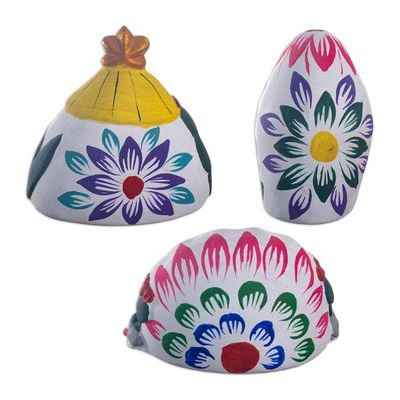 Alternate image for Hand Painted Nativity Scenes Set of 3 Christmas in the Andes