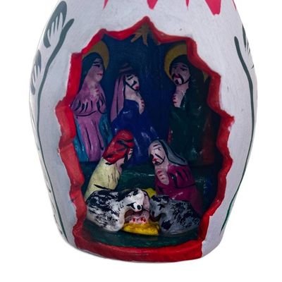 Alternate image for Hand Painted Nativity Scenes Set of 3 Christmas in the Andes