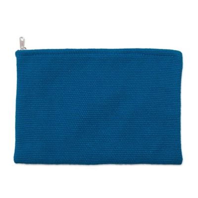 Alternate image for Music-Themed Embroidered Wool Clutch from Peru Natures Flute