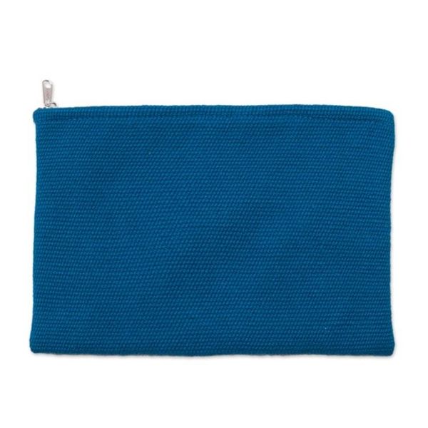Alternate image for Music-Themed Embroidered Wool Clutch from Peru Natures Flute
